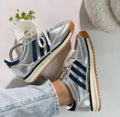 Adidas SL 72 OG Shoes, Silver - Versatile Streetwear by La Maison Angie | Premium for Modern Style
